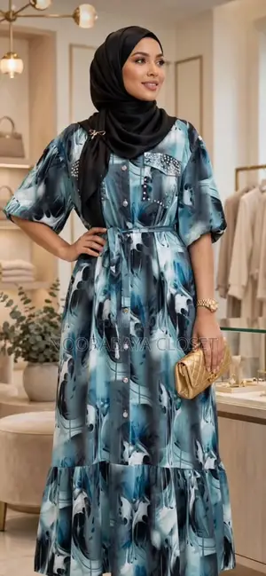 Elegant Long Ladies Dress