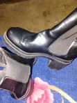 La Brand Black Leather Boots - Size 41 - 2
