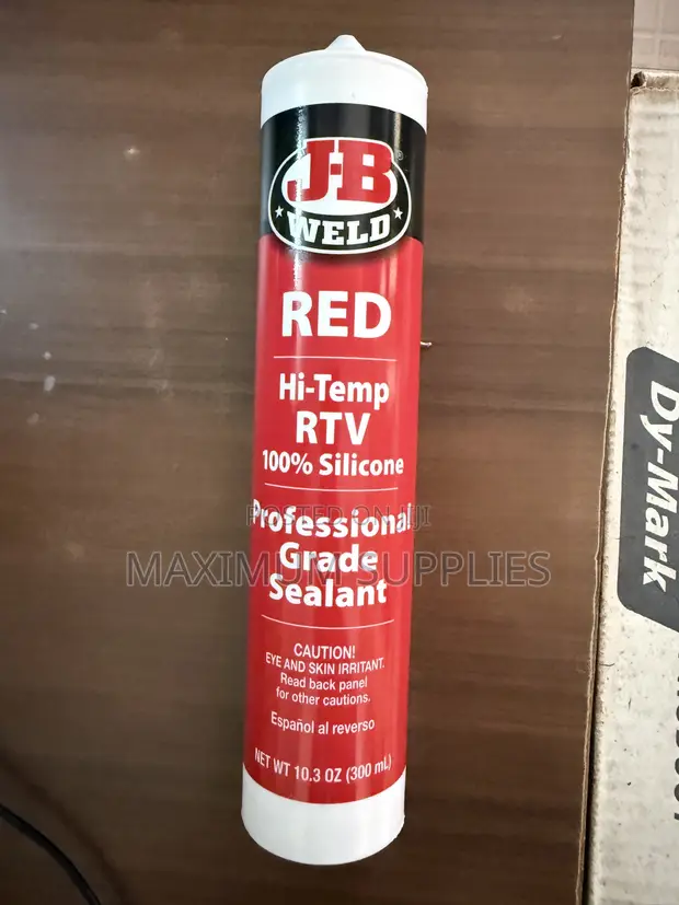 J-B Weld Red High Temperature RTV Silicone Gasket Maker - 1