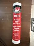 J-B Weld Red High Temperature RTV Silicone Gasket Maker - 1