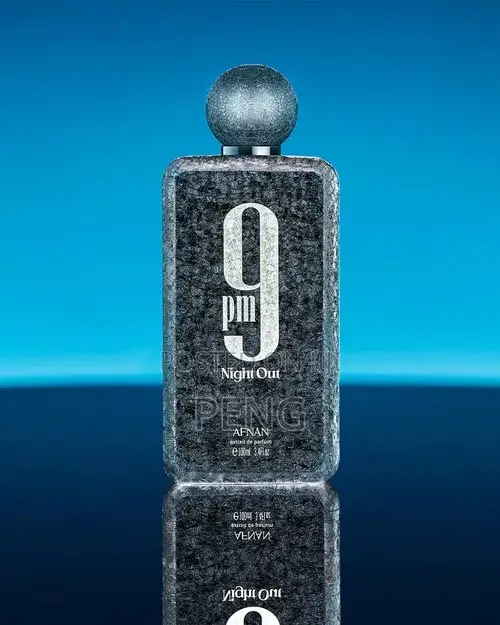 Afnan 9 PM Night Out Men's Perfume - Arabian Ice Pattern - 1