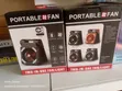 Portable Solar/Rechargeable Fan with Light - 1