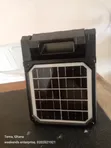 Portable Solar/Rechargeable Fan with Light - 2