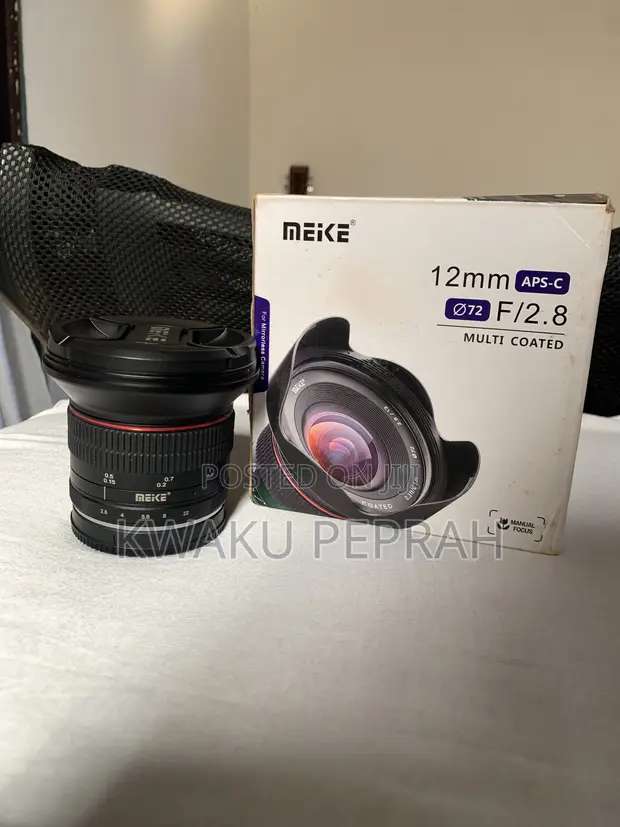 Meike 12mm f/2.8 Lens for Canon EF-M Mount - 1
