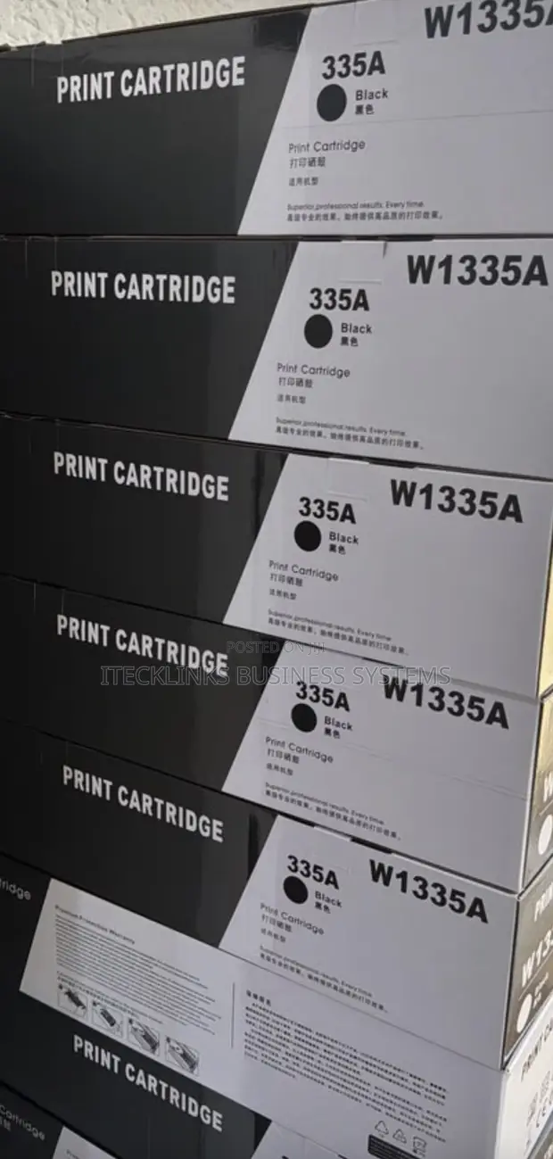 HP 335A Black Toner Cartridge - 1