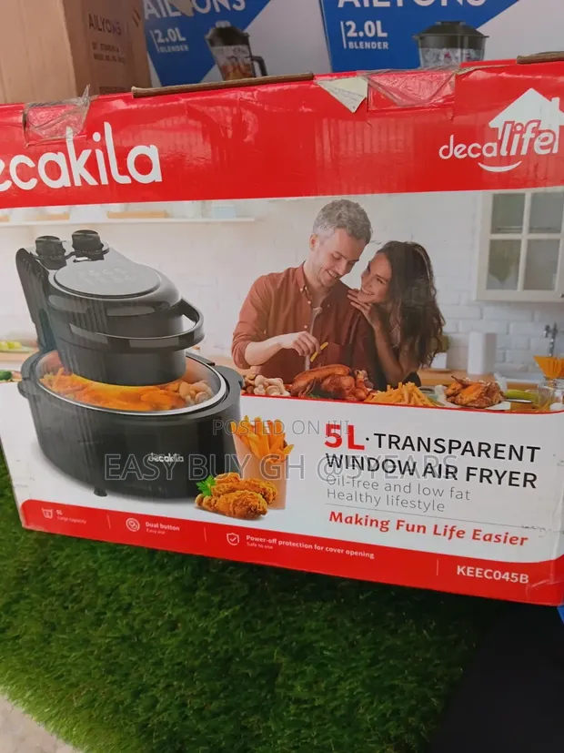 Original 5L Decakila Air Fryer with See-Through Window - 1
