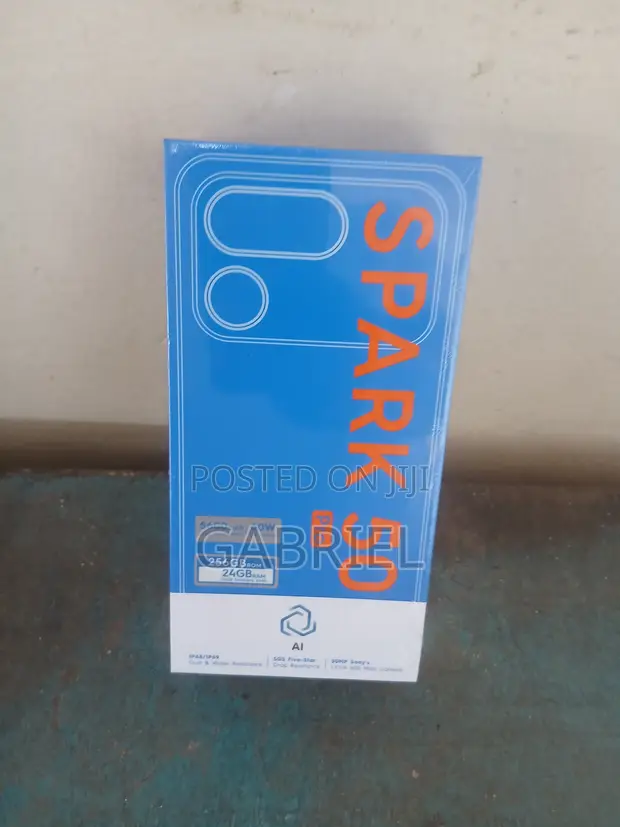 New Tecno Spark 5 Pro 128GB Black - 1