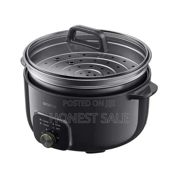 Oraimo MultiPot 6L Electric Cooking Pot with Steamer - 1
