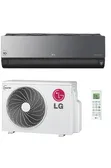 LG ArtCool 2.5HP Dual Inverter Wifi AC - Premium Black - 1