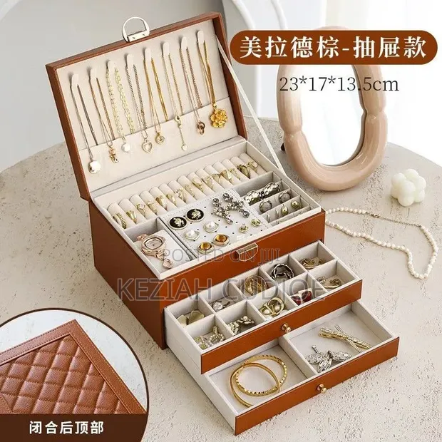 All Day Jewelry Box Organizer - Large Square - 1