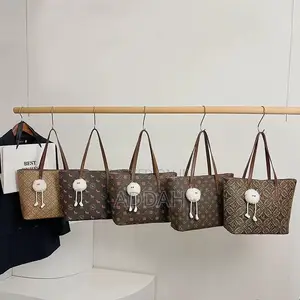 Stylish Brown Monogram Shoulder Bag