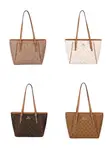Stylish Brown Monogram Shoulder Bag - 4