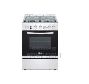 LG Gas Cooker 60x60 Silver Freestanding with Oven - FA211RMA