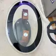 VIG Furniture Oval Centre Table with Glass Top - 4