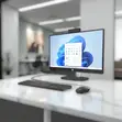 HP AiO 24 Desktop Computer - Intel Core Ultra 5, 8GB RAM, 512GB SSD - 4