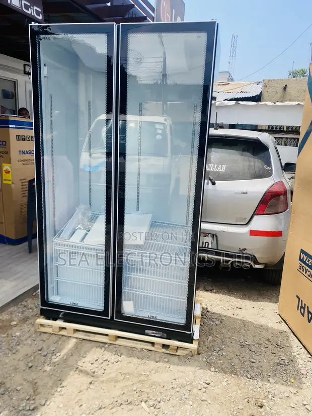 Executive Pearl Display Double Door Fridge - 690L - 1