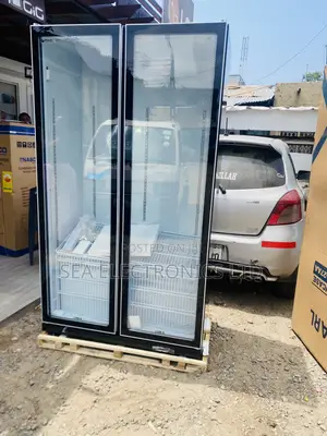 Executive Pearl Display Double Door Fridge - 690L
