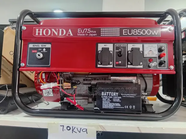 Honda Inverter Generator - 7.5kVA, Low Noise - 1
