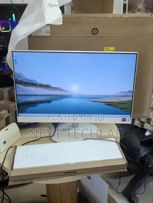 HP 23.8" All-in-One Desktop PC - AMD Athlon Silver, 8GB RAM, 256GB SSD