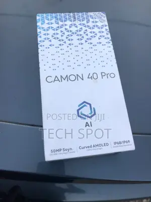 New Tecno Camon 40 Pro 5G 256GB Black