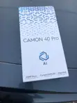 New Tecno Camon 40 Pro 5G 256GB Black - 1