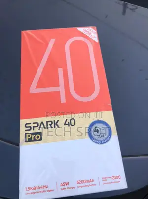 New Tecno Spark 40 Pro 256GB Gold