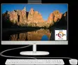 New HP 23.8" All-in-One Desktop Computer - 4