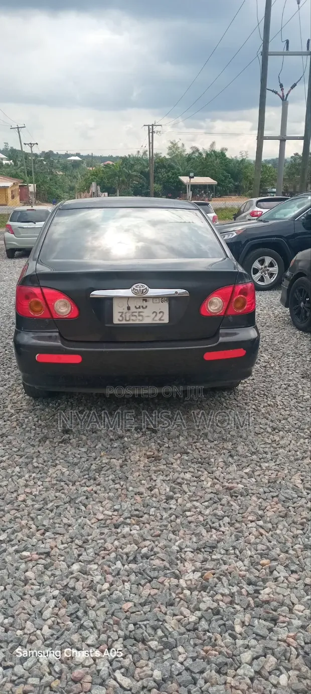Toyota Corolla 2008 Black - 1
