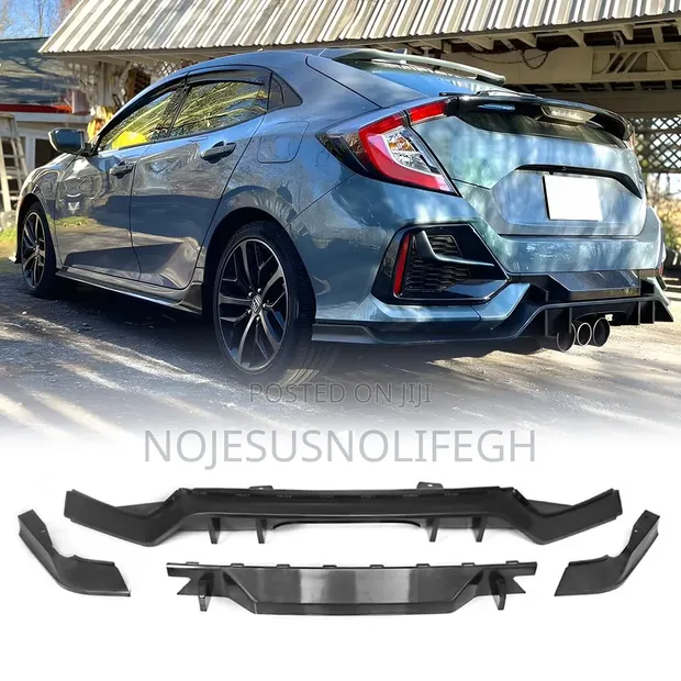 Honda Civic Type R Style Rear Diffuser (FK7 5D Hatchback) - 1