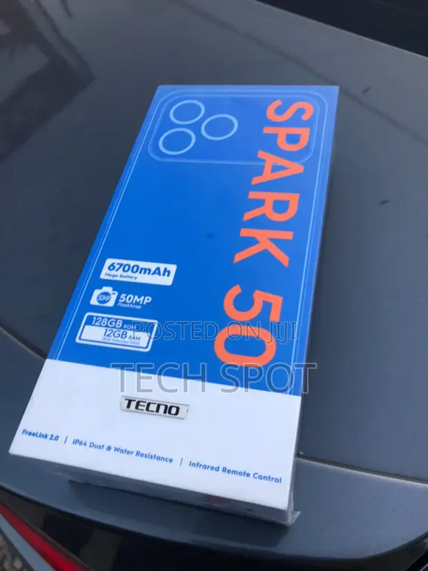 New Tecno Spark 50 128GB Black - 1