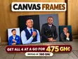 Discounted Canvas Frames - 3