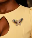 Monarch Butterfly Brooch - 2
