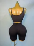 Aj Women's Black Workout Set - Brand New - 2