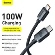 Baseus Crystal Shine Series USB-C Cable (100W) - 1