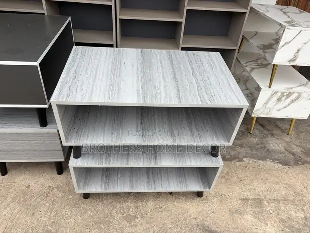 Center Table - Marble Color Laminate - 1