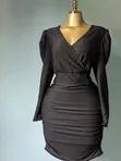 Silhouette Lady's Bodycon Dress - 1