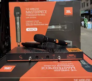JBL KMC9 Professional Dual-Channel UHF Wireless Microphone System