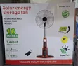 Solar and Rechargeable Fan with Bluetooth Speaker & Mosquito Repellent - 2