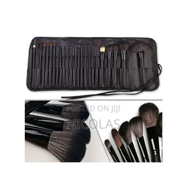 24 Pcs Professional Makeup Brush Set - 1