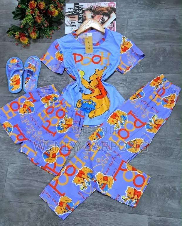 4pcs Kids Nightwear Set (Ages 4-12) - 1
