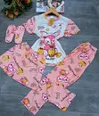4pcs Kids Nightwear Set (Ages 4-12) - 4