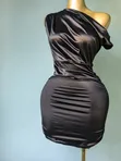 Shein One-Shoulder Bodycon Dress - 2