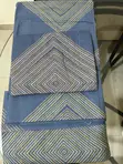 Blue Base Bedsheets - Double Bed - 4