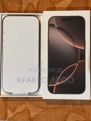 New Apple iPhone 16 Pro Max 256GB Gold