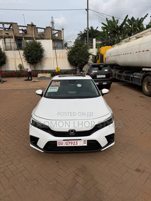 Honda Civic EX CVT 2024 White - 1
