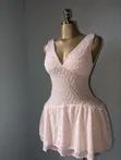 Knitted Flirty Silhouette Dress - 1