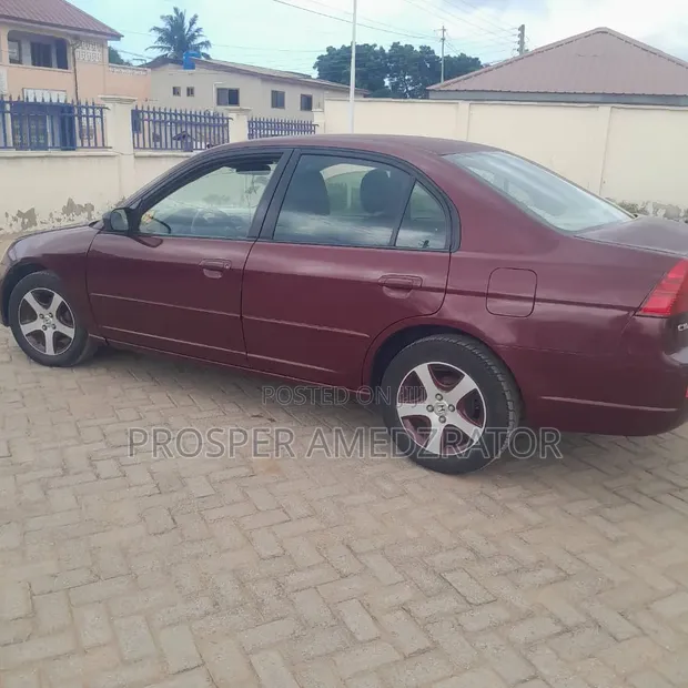 Honda Civic 2002 Brown - 1