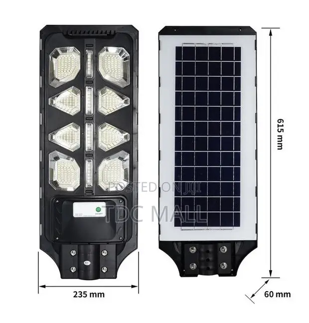 600W Solar Street Light with Remote Control - 1