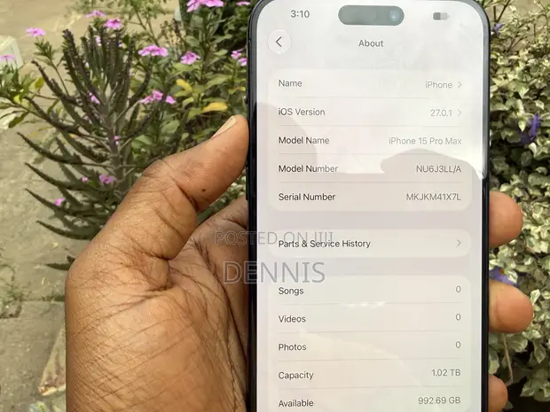 Apple iPhone 15 Pro Max 1 TB Blue - 1