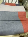 Trendy Double Bedsheets - Grey & Orange - 2